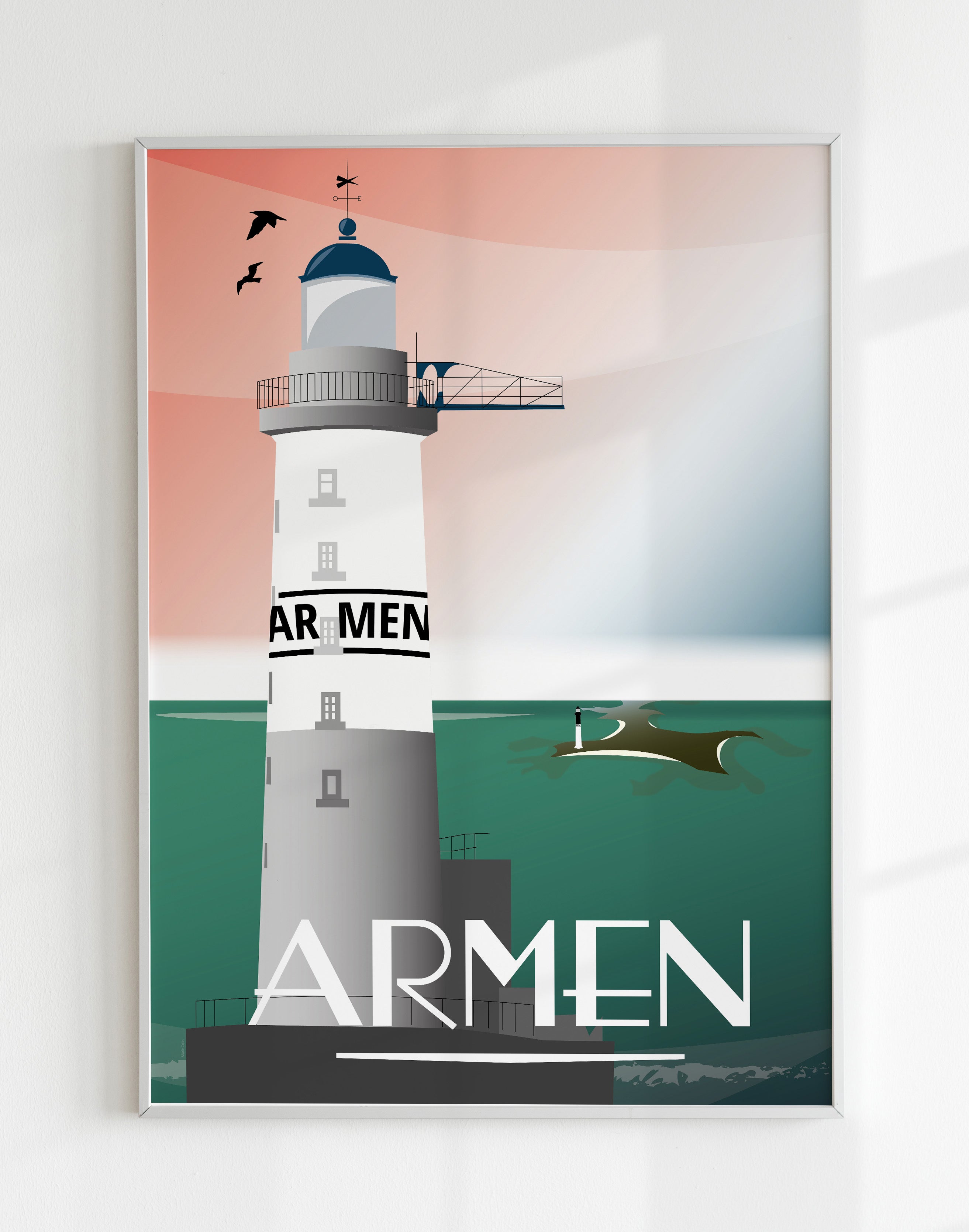 Affiche - Phare Ar Men