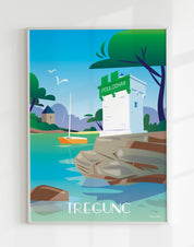 Affiche - Anse de Pouldohan, Trégunc