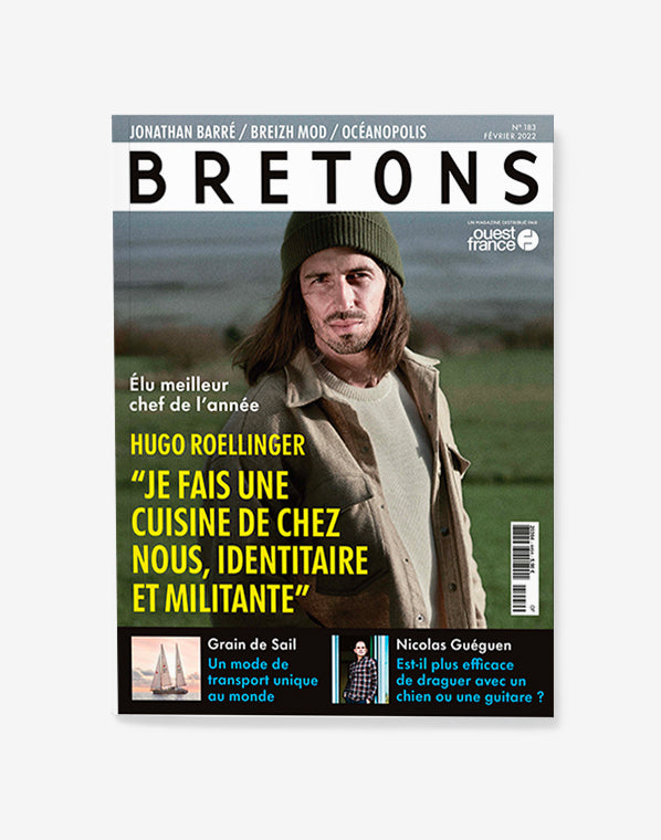 Magazine Bretons n°183 (Hugo Roellinger : le goût de la Bretagne)