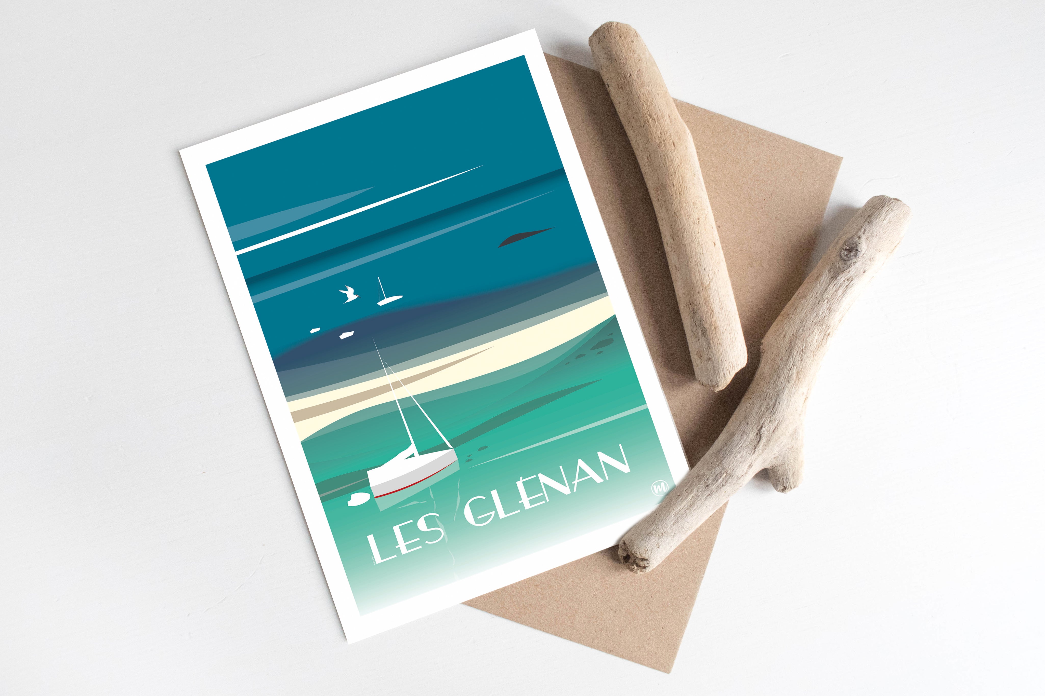 Affiche - L'archipel des glénan