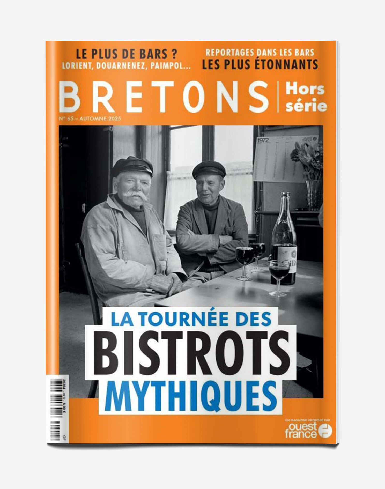 Magazine Bretons HS N°65 - La tournée des bistrots mythiques de Bretagne