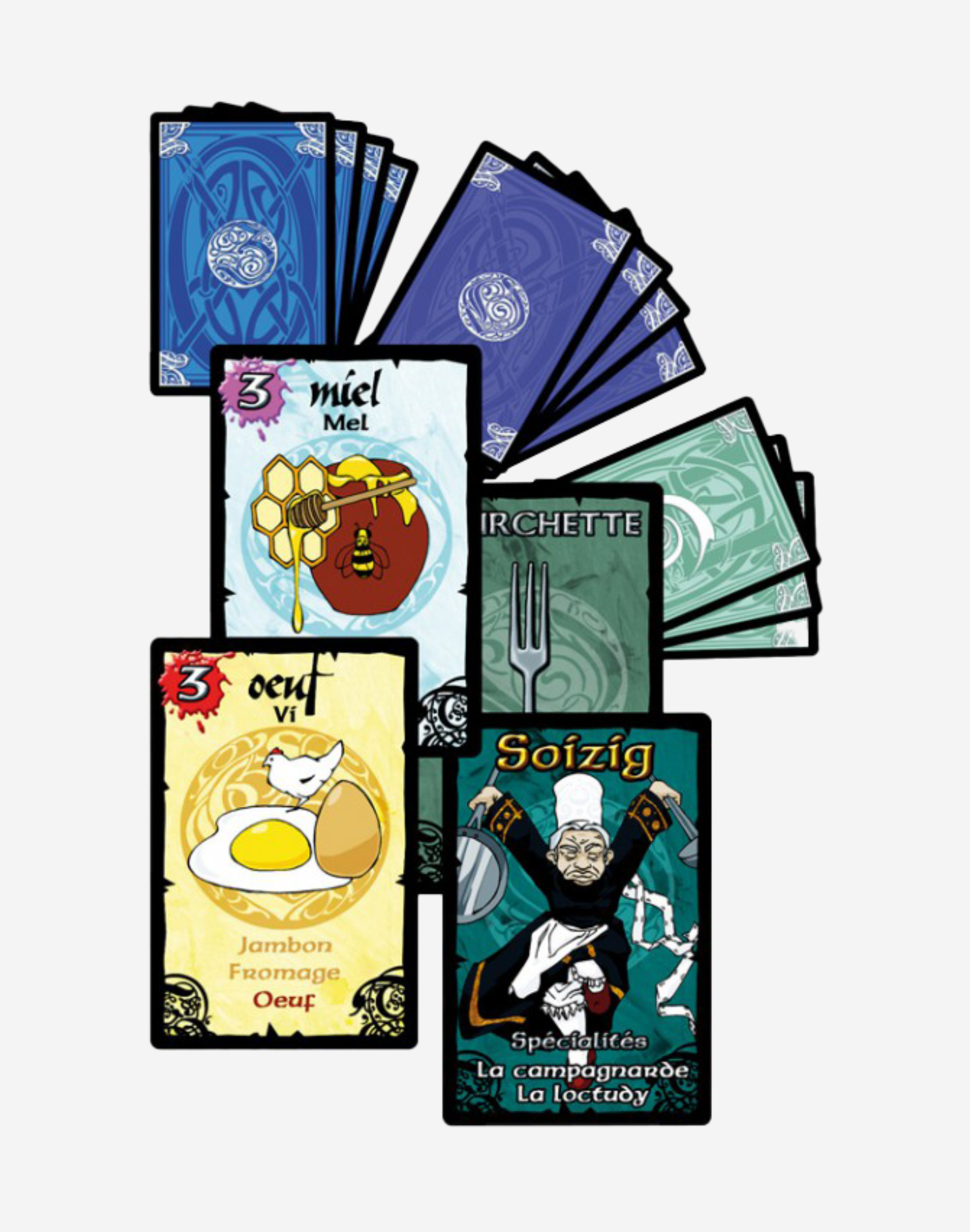 Ar Seizh Bigoudenn, le jeu de cartes des 7 Bigoudènes