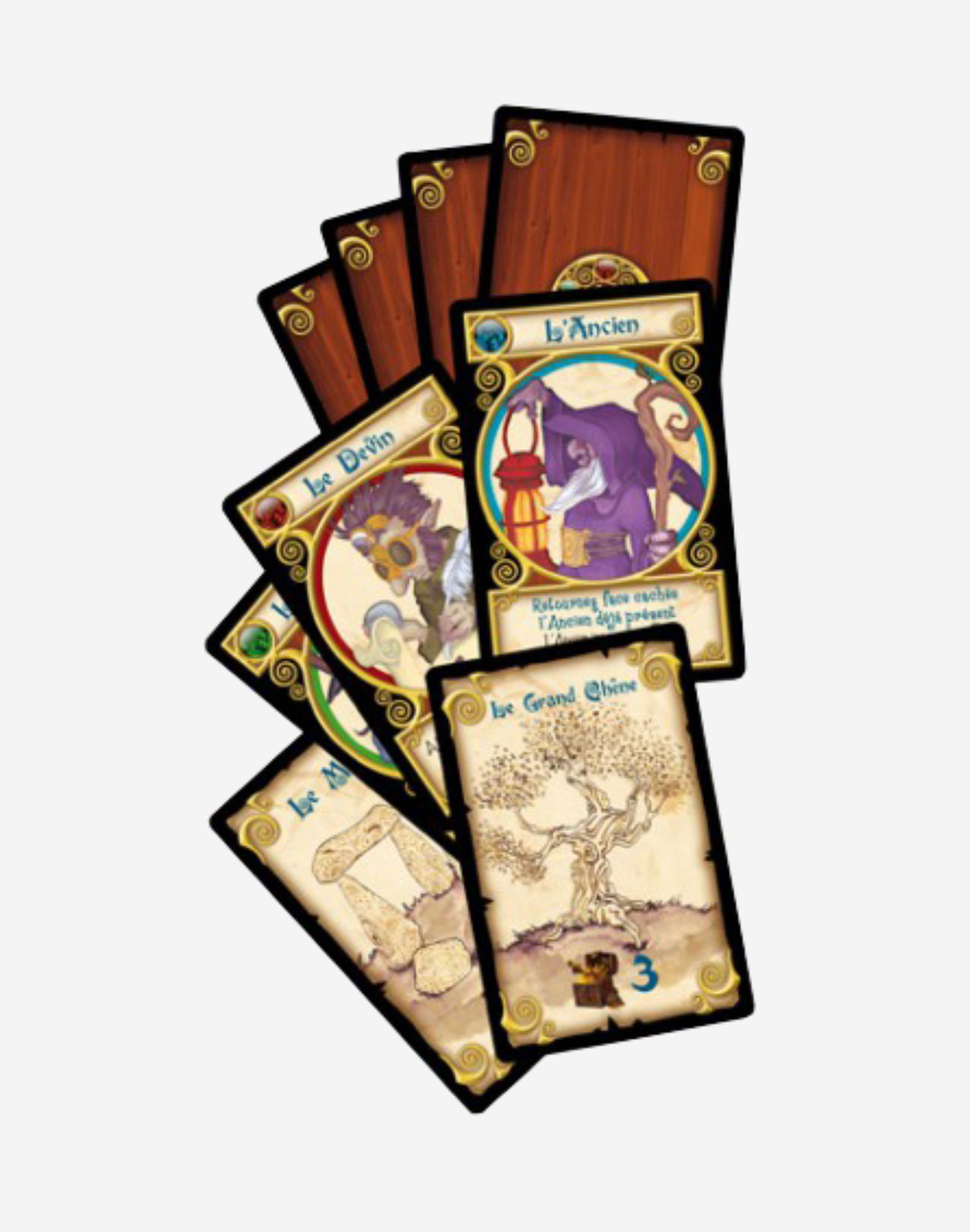 Tenzor ar Roue Korrigan, le jeu de cartes du Trésor du Roi Korrigan