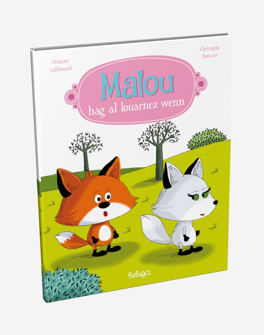 Malou et la renarde blanche