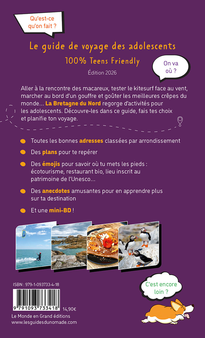 Le Nomade Teens - Bretagne Nord - Le guide touristique des ados